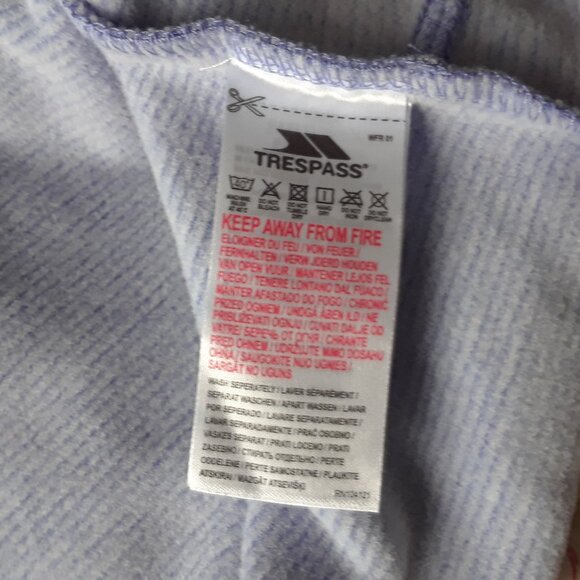 NWT Trespass L Airtrap Performance Fleece Hoodie - Picture 8 of 9